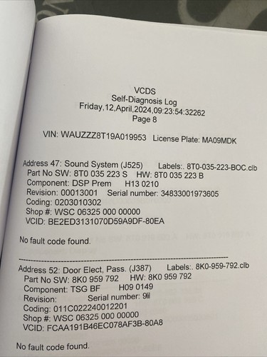 audi a5 bang and olufsen amp 8T0 035 223 S With Loom Plug As Shown - Picture 10 of 10