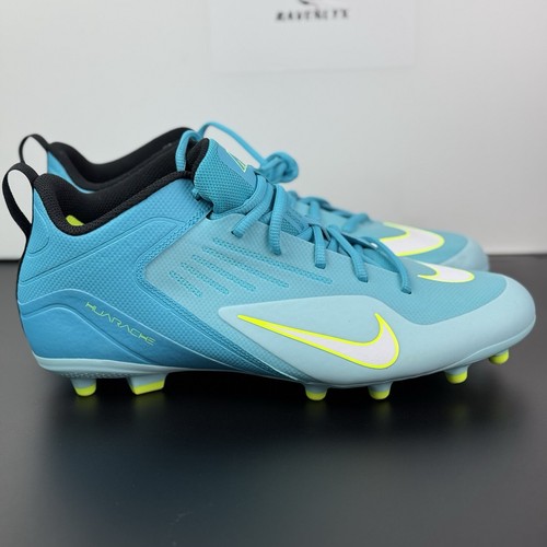 New Men’s 12.5 - Nike - Alpha Huarache 8 Varsity Lax CZ6558-400 Lacrosse Cleats - Picture 6 of 15