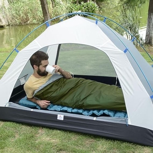 Naturehike Lightweight Sleeping Bag - Compact, Ultralight, Envelope Backpacking - Picture 4 of 5