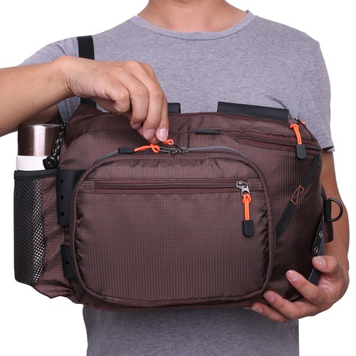 Mochila de cabestrillo almacenamiento de pecho bolsa de hombro para pesca de agua salada - Imagen 34 de 44