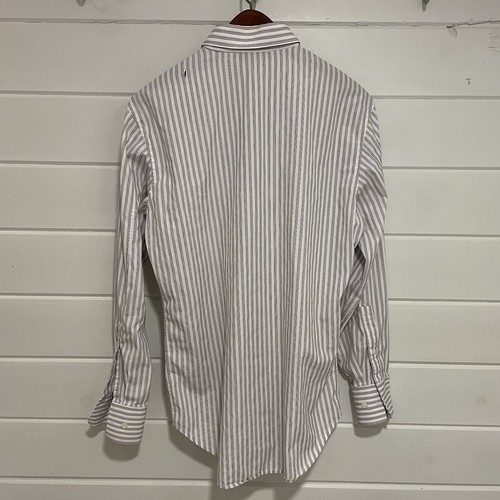 Camisa de algodón YSL Yves Saint Laurent rive izquierda para hombre 41/16 hecha en Italia - Imagen 2 de 11