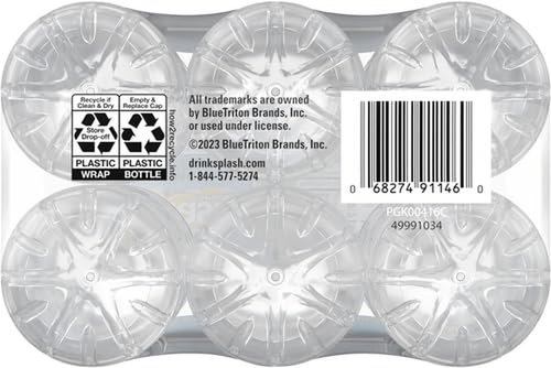 Splash Refresher Lemon Flavored Water, 16.9 Fl Oz, Plastic Bottle Pack of 30 - Picture 11 of 12