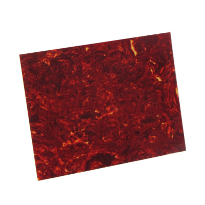 Red Tortoise Pickguard Blank Sheet for Acoustic Guitar Self