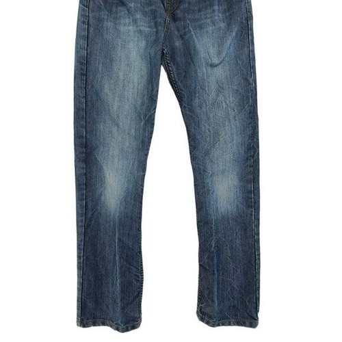 Levi's Girl's 514 Slim Straight Leg Blue Jeans Size 14 - Picture 2 of 14