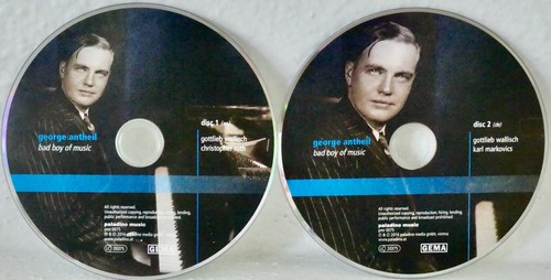 2016 GEORGE ANTHEIL: BAD BOY OF MUSIC - 2CDs: English and German - PALADINO - Imagen 3 de 4