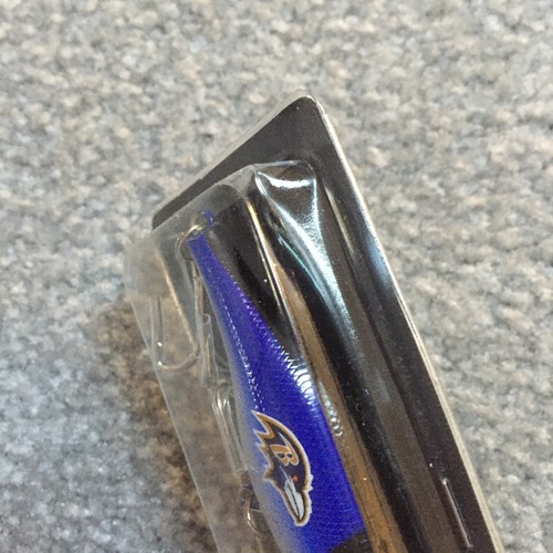 Ganchos señuelo de pesca con licencia oficial NFL Baltimore Ravens Minnow ¡NUEVO Y SELLADO! - Imagen 5 de 7