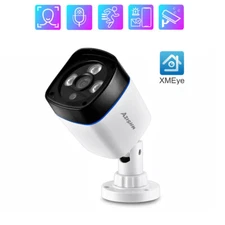 XMEye 3MP 2304*1296 Security Bullet IP Camera H.265 Outdoor CCTV POE48V/DC12V