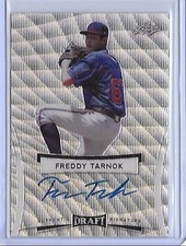2017 Leaf Metal Draft FREDDY TARNOK Wave Prismatic Auto RC Athletics SP