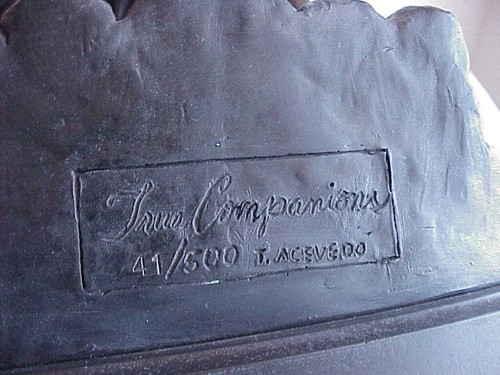 TONY ACEVEDO BRONZE SCULPTURE "TRUE COMPANIONS"41 / 500, OUT HUNTING DUCKS - Picture 9 of 14