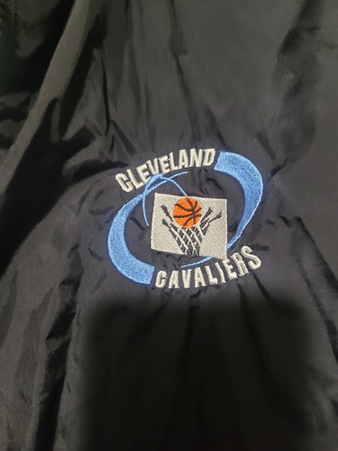 Vintage Starter Brand Cleveland Cavaliers Windbreaker Jacke Gr. 2XL schwarz - Bild 3 von 7
