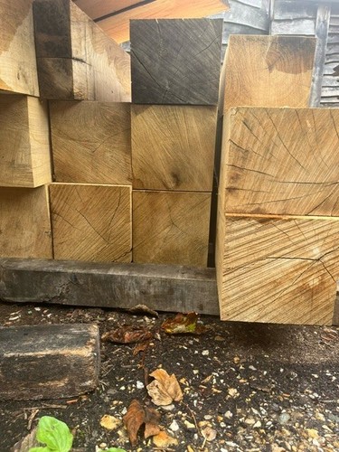 Green English Oak beams - ANY SIZE - Picture 7 of 9