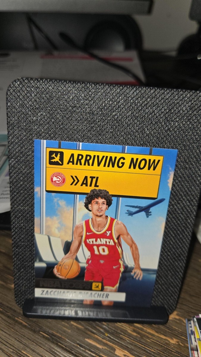 2024-25 Panini NBA Hoops Zaccharie Risacher rookie card Arriving