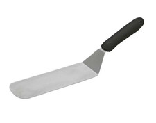 Winco Flexible Offset Turner w/Black Polypropylene Handle, 8 1/4 x 2 7/8" (9B)