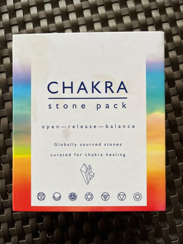 GeoCentral Chakra Meditation Stone Pack Healing Balance - Picture 1 of 5
