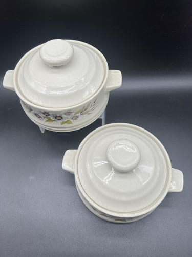 Capri Bake Serve N Store Stoneware Individual Casserole With Lid Set Of 2 - Picture 3 of 6