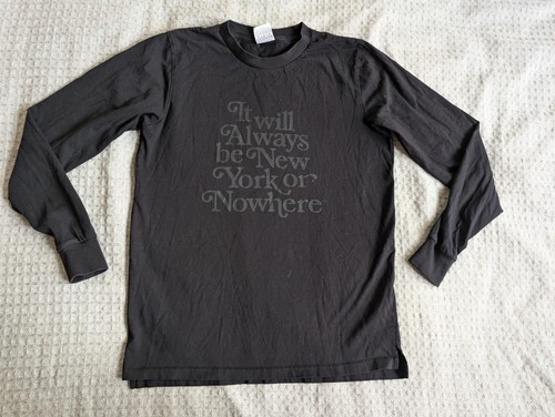 NYON New York Or Nowhere Shirt Adult Small Long Sleeve Crew Neck Always Be