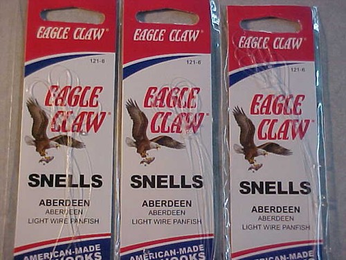 18 ganci da pesca SNELLED EAGLE ARTIGLIO ABERDEEN oro taglia 6 AMI USA stile 121 - Foto 2 di 4