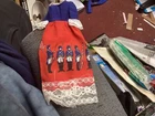 AMERICAN REVOLUTIONARY WAR DRESS FOR BARBIE SIZED DOLLS