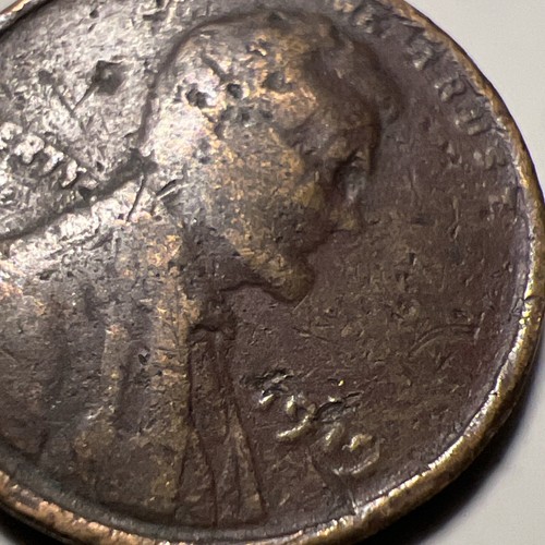 1919 wheat penny no mint mark Philadelphia. L On The Rim Of Liberty error - Picture 7 of 7
