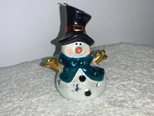 3.75 inch Light-up Tabletop Snowman or Hanging Christmas Ornament