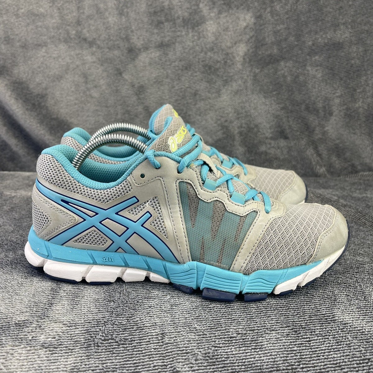 Asics Shoes Women 7.5 Blue Purple Pink Running Training Walking Sneakers S383N eBay