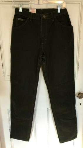 New WRANGLER High Rise Jeans NWT Sz 8 Relaxed Fit Mom Forest Green - Picture 4 of 9