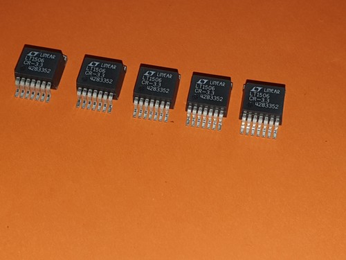 5x LT1506CR-3,3 Linear Technology 7-Lead DD Pak - Picture 1 of 3