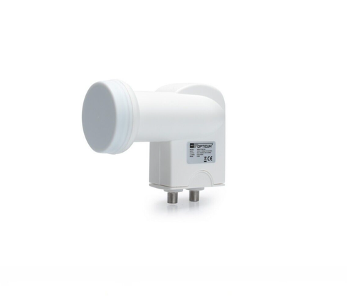 TWIN LNB 4K 3D 40MM SKY ASTRA OPTICUM ROBUST - Picture 3 of 3