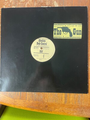 DAF   The Gun (Limited D.J. Edition) Record 1987 Absolute Body Control VG