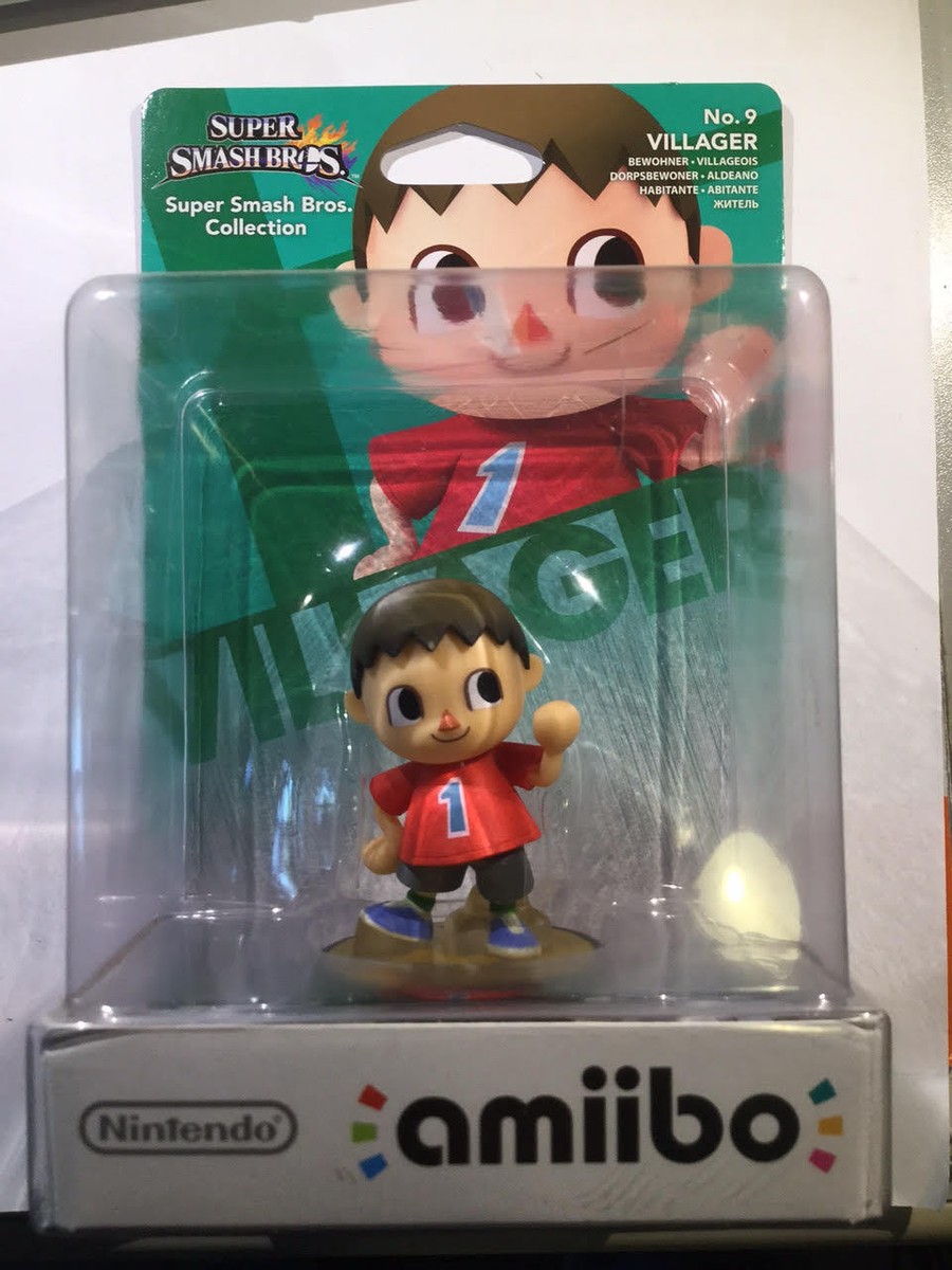 Amiibo 村人 Villager 1.0 フィギュア レア Villager amiibo (Super Smash Bros Series) | eBay