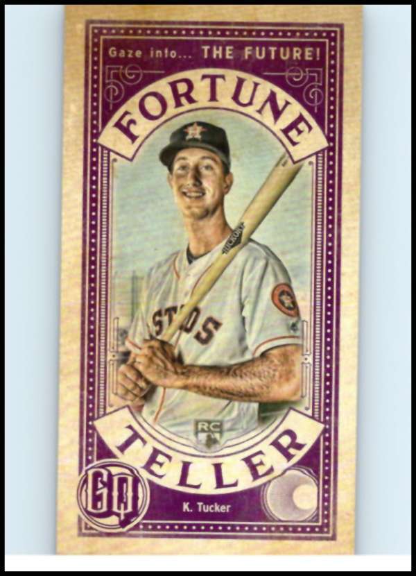 2019 Topps Gypsy Queen Fortune Teller Minis FTM-KT Kyle Tucker Houston Astros RC