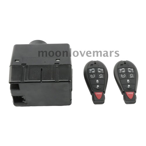 Car Wireless Ignition Module Switch w/Keys Set For 2008-2010 Jeep Grand Cherokee - Picture 8 of 8