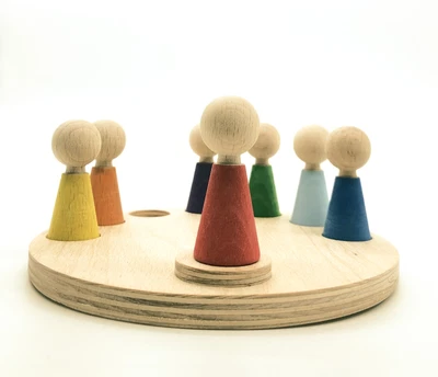 DRECHSLEREI KRUSE Wochenkalender Woche Montessori Waldorf Tage Erklärung Kita Schule Kindergarten