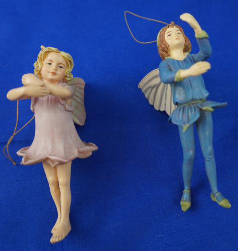 Cicely Mary Barker Flower Fairies (2) Rose & Periwinkle  #138 - Picture 1 of 5