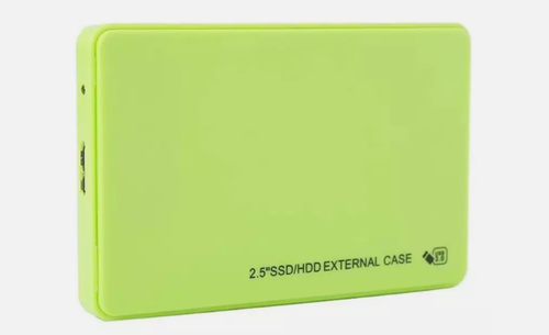 CASE BOX ESTERNO Hard Disk SATA 2.5' CAVO USB HDD SSD Drive DISCO PORTATILE HD - Foto 3 di 7