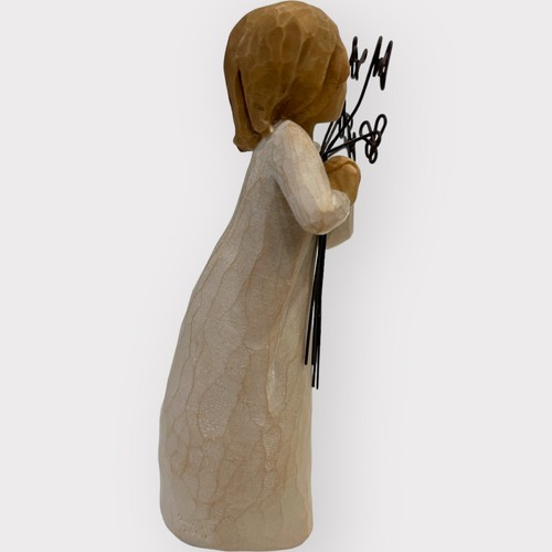 Estatuilla Willow Tree Friendship de Susan Lordi Pintada a Mano 2004 - Imagen 3 de 6