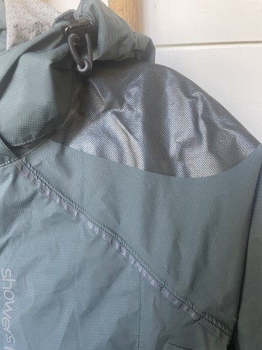 Showers Pass Waterproof Breathable Mens Transit Cycling/Running Jacket CC Blue - Picture 3 of 10