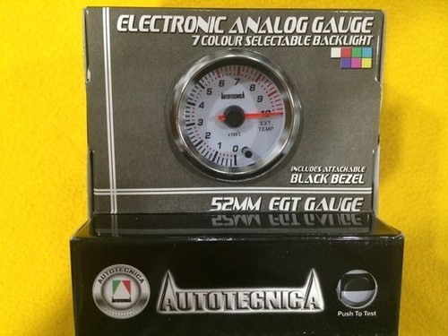 Autotecnica G6149G7W EGT Pyro gauge 0-1000 C 52mm 2" White - Bild 1 von 6