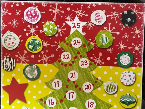 Evergreen Countdown to Christmas Magnetic Advent Calendar + 25 Magnets **NEW** - Picture 2 of 7