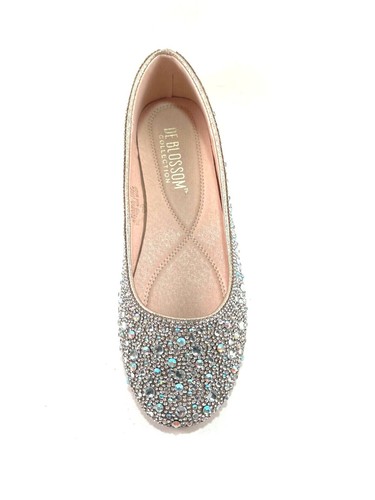 Planos elegantes embellecidos de ballet Blossom Baba-102 elige talla/color - Imagen 19 de 22