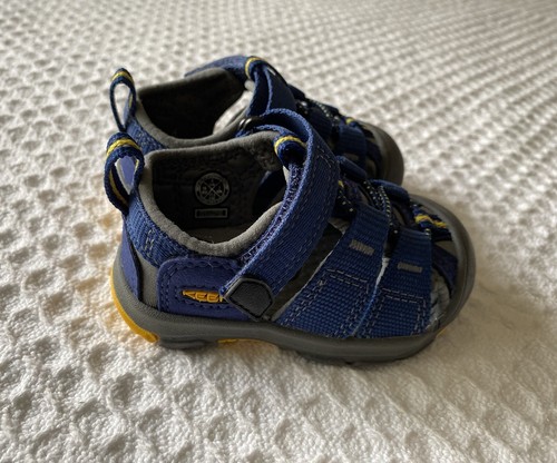 new KEEN Newport H2 Sandals Waterproof Sport Shoes Blue - EU 19 / US Toddler 4 - Picture 8 of 9