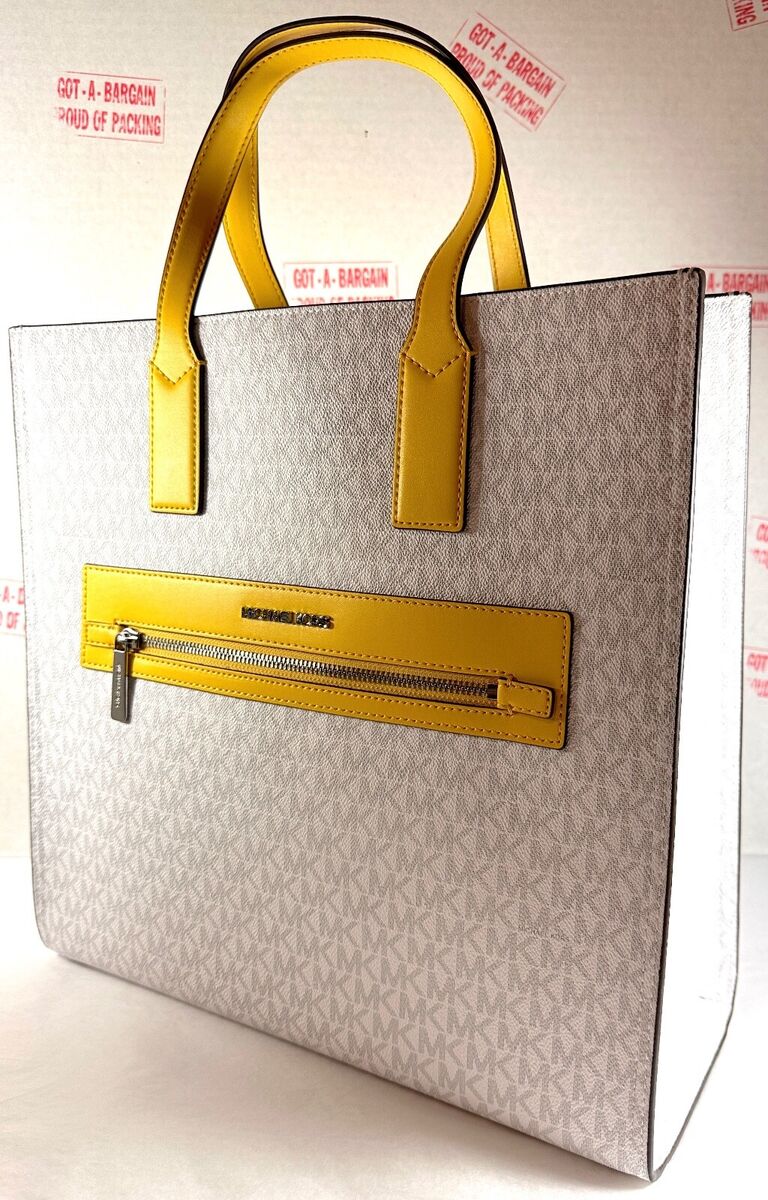 Michael Michael Kors Bags | Michael Kors Large Kenly Tote | Color: Black/White | Size: Os | Katherinet03's Closet