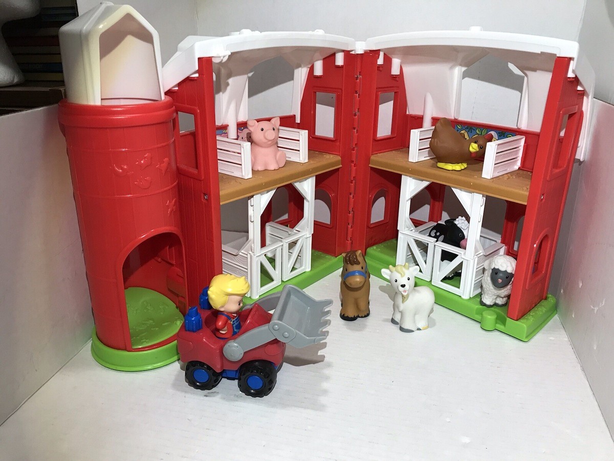 Fisher Price Little People Animal Friends Farm Barn Sounds CHJ51 extras