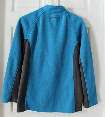 spyder blue and gray Boys Youth 18 20 lightweight zip up jacket - Picture 3 of 11