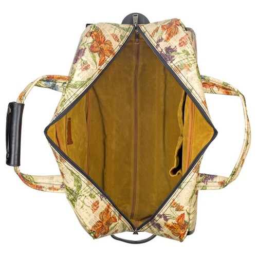 Patricia Nash Argentella Large Trolley Bag Luggage Parisian Newspaper DUST BAG - Picture 7 of 19