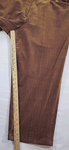 Lauren Ralph Lauren Herringbone Pants Velvet Velour Women's Size 22W Trousers - Picture 16 of 17