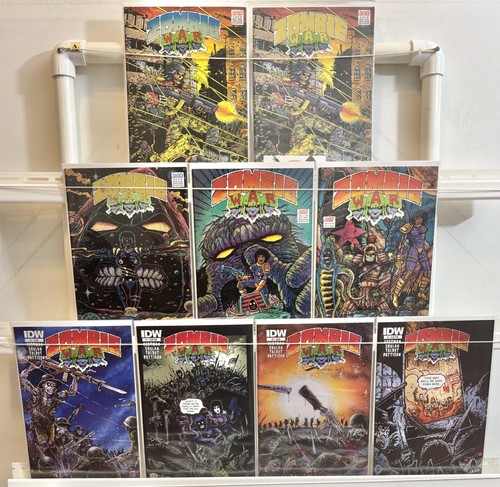 10 SET ZOMBIE WARS V1 #1-4 / V2 #1-2 + VARIANTI LAMINA D'ORO FANTACO IDW 1993-2013