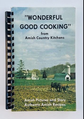 Wonderful Good Cooking from Amish Country Kitchens History1974 7th printing Sprl - Bild 1 von 12