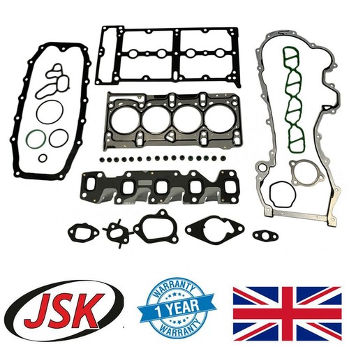 Complete Head Gasket Set Diesel Vauxhall ASTRA AGILA CORSA COMBO MERIVA 1.3 CDTI - Picture 1 of 2