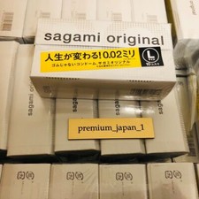 Sagami Original 002 L-Kondom, 10 Stück, ultradünn, 0,02 mm, ohne Latex, 1 Box